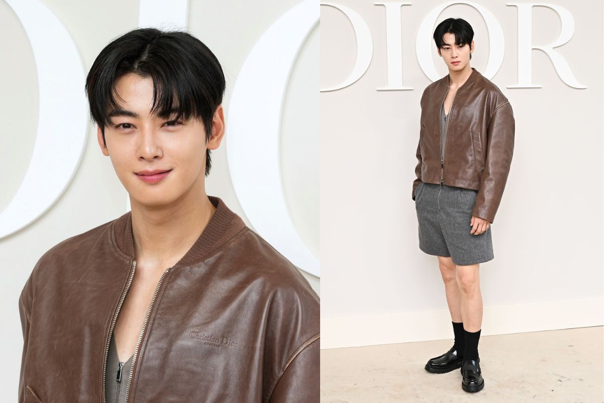 Cha Eun Woo điển trai bất chấp trang phục gây tranh cãi của Dior