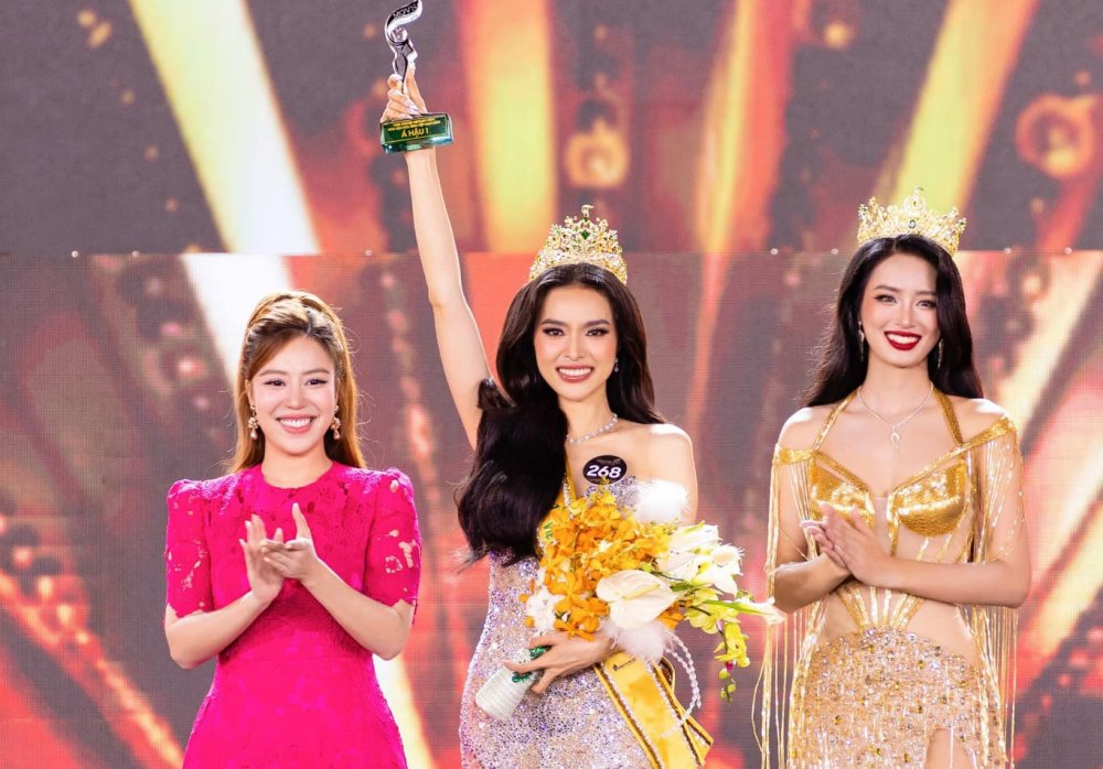 Hạnh Nguyên trở thành Á hậu 1 Miss Grand Vietnam 2024. Ảnh: Sen Vàng